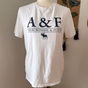 2000s Abercrombie & Fitch Moose Logo T-Shirt